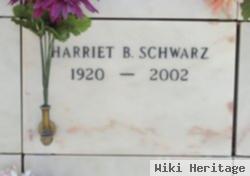 Harriet B Schwarz