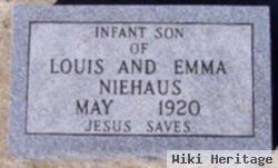 Infant Son Niehaus