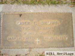 Ober C Brown