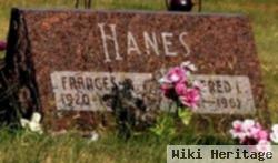 Frances Maxine Cemer Hanes