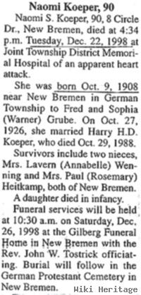 Naomi S. Grube Koeper