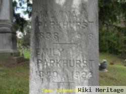 Mary Malvina Parkhurst