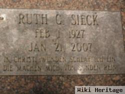 Ruth G. Pfeiffer Sieck