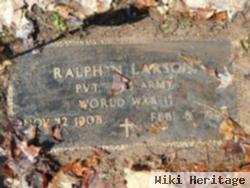 Pvt Ralph N. Larson