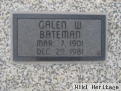 Galen Waldo Bateman