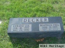 Edward Lee Decker