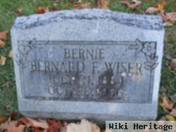 Bernard F "bernie" Wiser