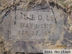 Sadie D Lee