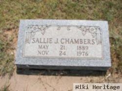 Sallie J. Carroll Chambers