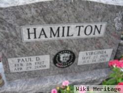Paul D Hamilton