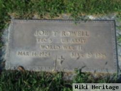 Joe T. Rowell