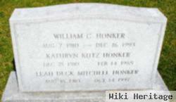 William C Honker