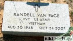 Randell Van Page