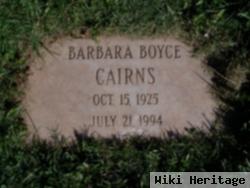 Barbara Boyce Cairns