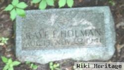 Kaye F. Holman