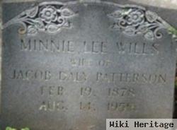 Minnie Lee Wills Patterson