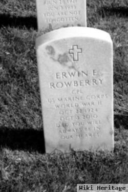 Erwin Edward Rowberry