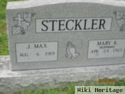 J Max Steckler