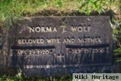 Norma E Wolf