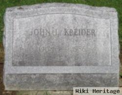 John Levi Kreider