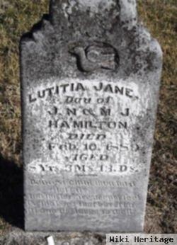 Lutitia Jane Hamilton