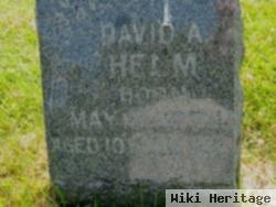 David A Helm