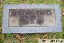 Mary Ann Andries Maines