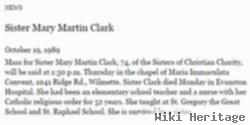 Sr Mary Martin Clark