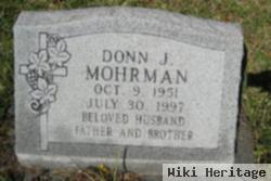 Donn J Mohrman