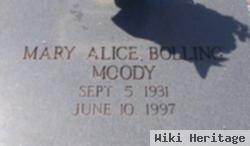 Mary Alice Bolling Moody