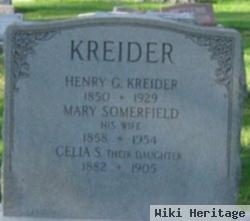 Henry G Kreider