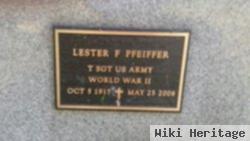 Lester F Pfeiffer