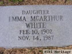 Emma Mcarthur White