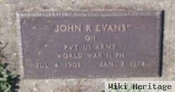 John R Evans