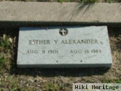 Esther Young Alexander