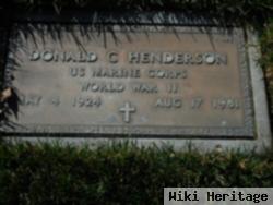 Donald C Henderson