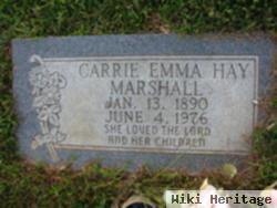 Carrie Emma Hay Marshall