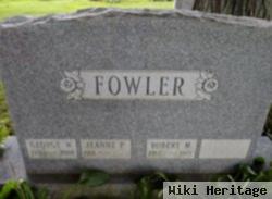 George W Fowler