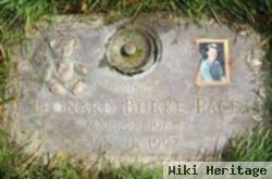 Leonard Burke "lennie" Pace