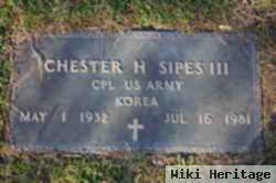 Chester Howard Sipes, Iii