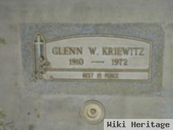 Glenn W Kriewitz