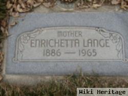 Enrichetta "irene" Lange