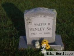 Walter Ray Henley, Sr