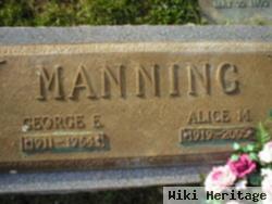 George E Manning