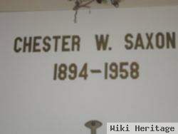 Chester Walter Saxon