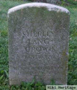 Sherley Lang Crowe