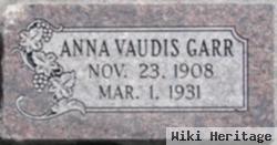 Anna Vaudis Garr