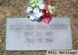 Zella Wood Foreman Kirksey