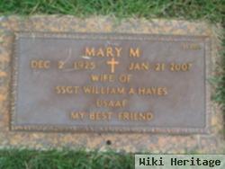 Mary M Hayes