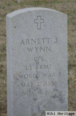 Arnett J Wynn